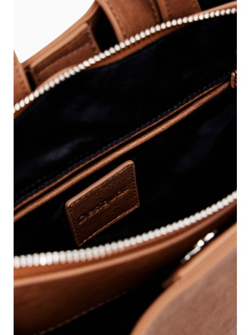 Desigual 3 részes hátizsák pillangó mintás barna