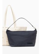 Desigual nagy női táska lyukacsos shopper fehér
