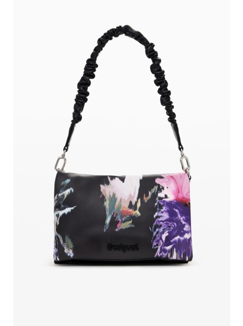 Desigual fedeles válltáska Akvarell virágos
