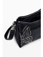 Desigual csónak kézitáska pillangó mintás fekete