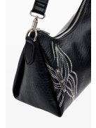 Desigual csónak kézitáska pillangó mintás fekete