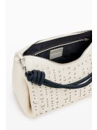 Desigual egyszerű kis kézitáska kör mintás fehér