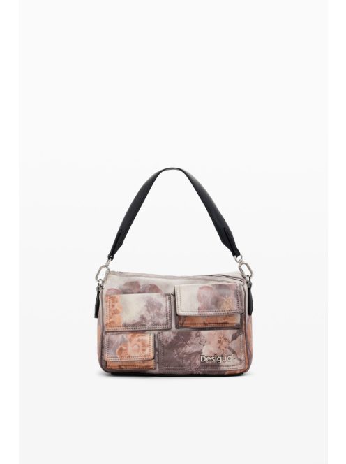 Desigual kis kézitáska plusz vállpánttal színátmenetes barna