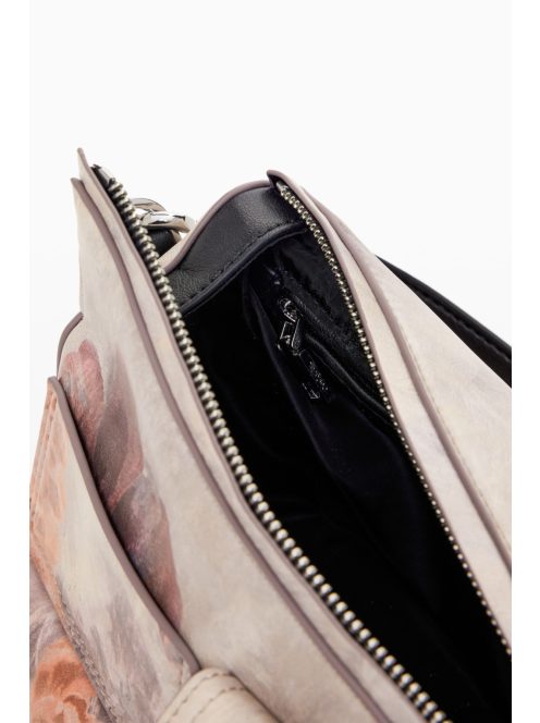 Desigual kis kézitáska plusz vállpánttal színátmenetes barna