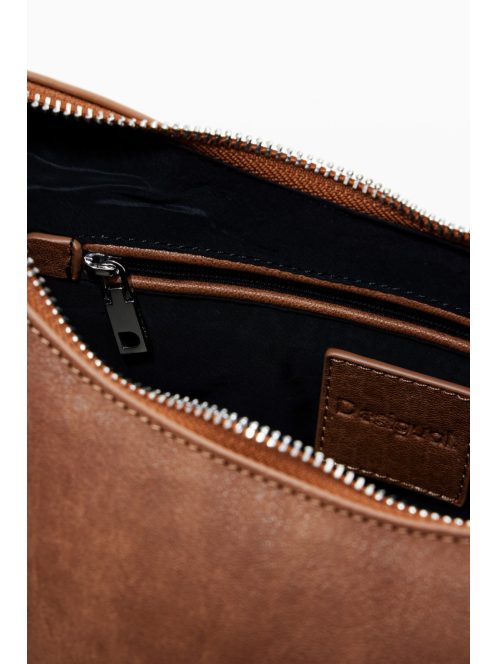 Desigual csónak kézitáska pillangó mintás barna