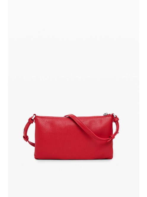 Desigual acrossbody testen átvetős táska cipzáras piros