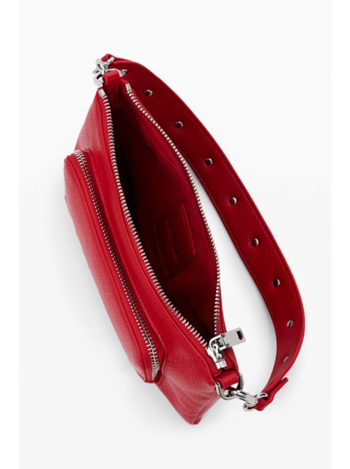 Desigual acrossbody testen átvetős táska cipzáras piros