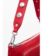 Desigual acrossbody testen átvetős táska cipzáras piros