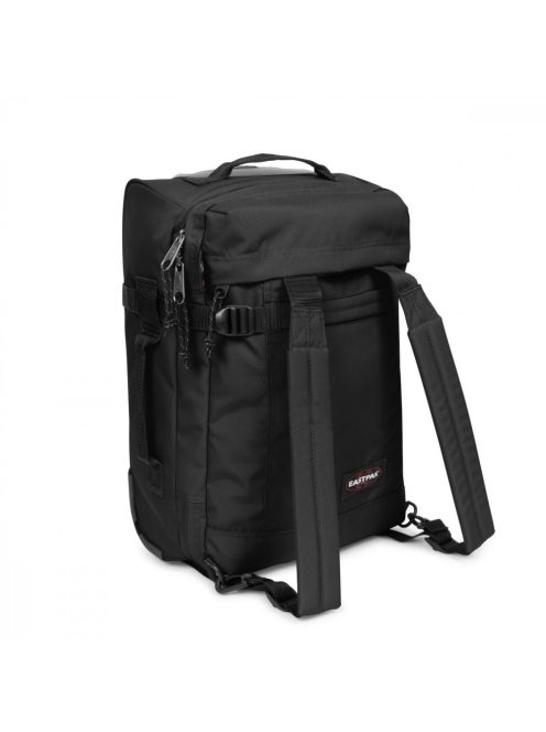 Eastpak STRAPSON XXS kézipoggyász vászon bőrönd fekete