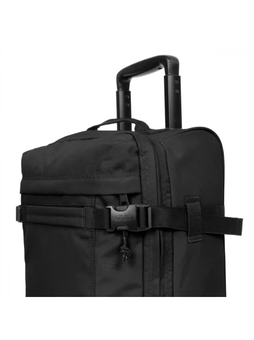 Eastpak STRAPSON XXS kézipoggyász vászon bőrönd fekete
