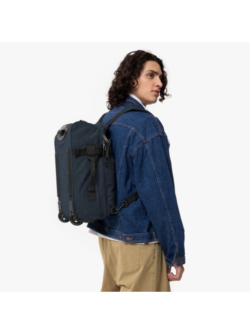 Eastpak STRAPSON XXS kézipoggyász vászon bőrönd farmerkék