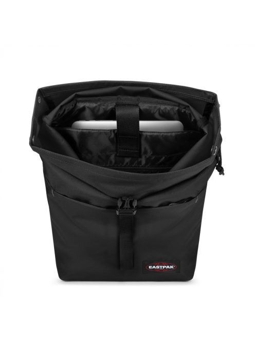 Eastpak UP ROLL laptoptartós hátizsák tekerhető fedeles fekete