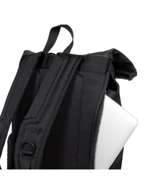 Eastpak TECUM ROLL Cnnct Coat nagy laptoptartós hátizsák tekerhető fedeles fekete