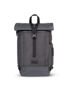   Eastpak TECUM ROLL Cnnct Coat nagy laptoptartós hátizsák tekerhető fedeles acélszürke