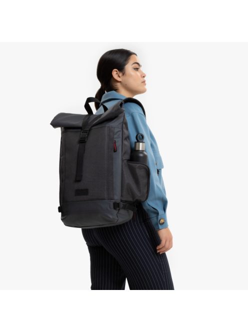 Eastpak TECUM ROLL Cnnct Coat nagy laptoptartós hátizsák tekerhető fedeles acélszürke