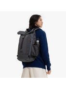 Eastpak TECUM ROLL Cnnct Coat nagy laptoptartós hátizsák tekerhető fedeles acélszürke