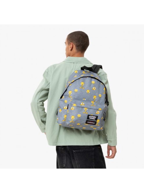 Eastpak PADDED PAK egyszerű ikonikus kulacstartós hátizsák Tweety Grey