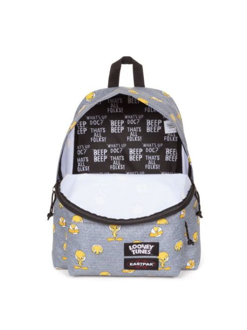 Eastpak PADDED PAK egyszerű ikonikus kulacstartós hátizsák Tweety Grey