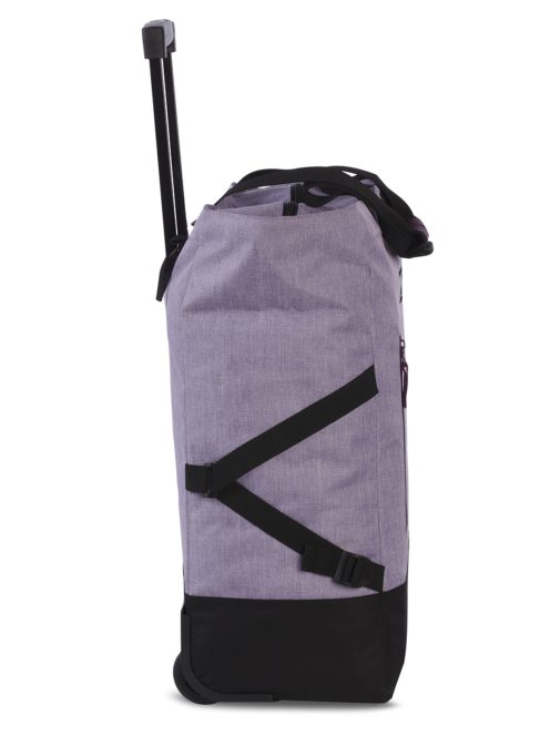 Punta kézipoggyász gurulós bevásárló táska mintás pöttyös színes