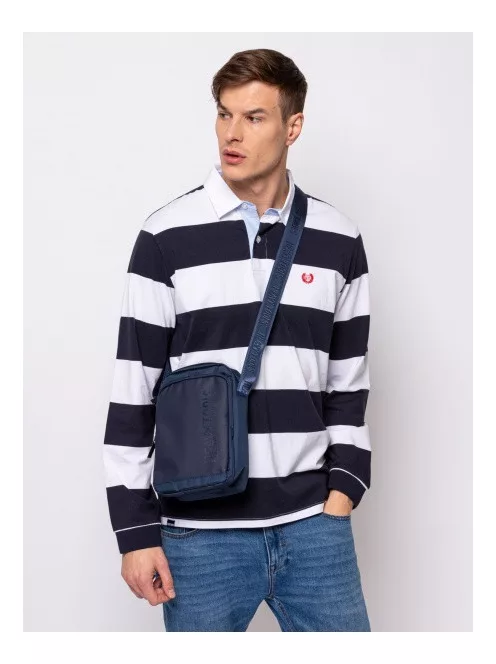 HeavyTools elegáns férfi válltáska Erlin24 kék