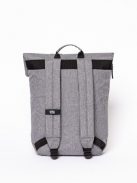 HeavyTools laptoptartós hátizsák lehajtható fedeles EFERIN elegáns szürke