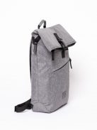 HeavyTools laptoptartós hátizsák lehajtható fedeles EFERIN elegáns szürke