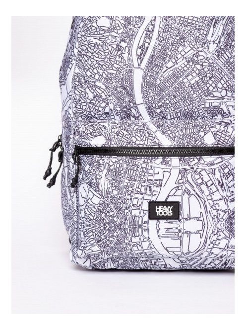 HeavyTools egyszerű hátizsák laptoptartós ELINOR24 map