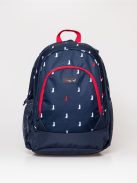 HeavyTools 3 zsebes hátizsák laptoptartós plusz biztonsági zsebes kulacstartós cicás