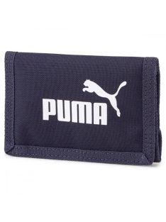 Puma tépőzáras vászon pénztárca navy kék