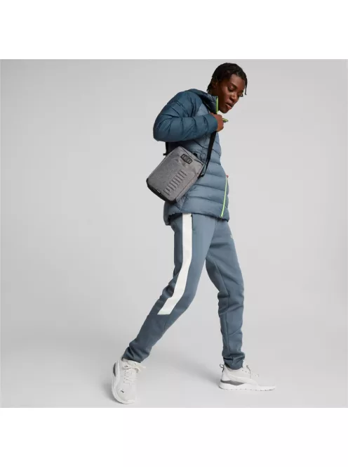 Puma elegáns vékony férfi válltáska 3D domború mintás fekete