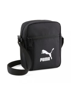 Puma kis férfi oldaltáska klasszikus két cipzáras fekete