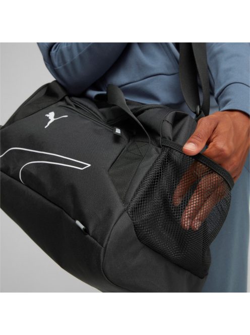 Puma S kis sporttáska vonalrajz logós fekete