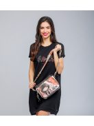 Anekke átvetős lapos oldaltáska Alma