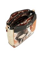 Anekke átvetős lapos női táska Alma