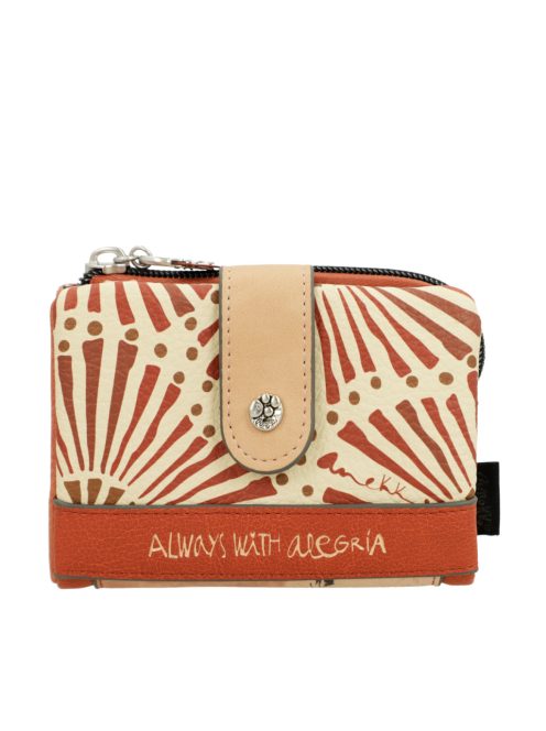 Anekke kis pénztárca cipzáras Alma