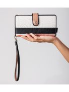 Anekke sokkártyatartós nagy, hosszú pénztárca plusz irattartóval Alma