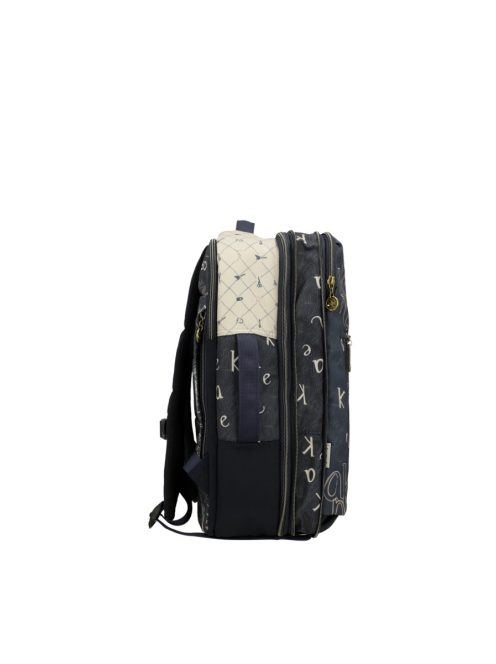 Anekke kézipoggyász bővíthető hátizsák TRAVEL kék