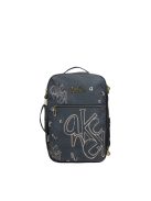 Anekke kézipoggyász bővíthető hátizsák TRAVEL kék