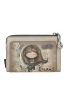 ANEKKE közepes pénztárca puha kidolgozás Real