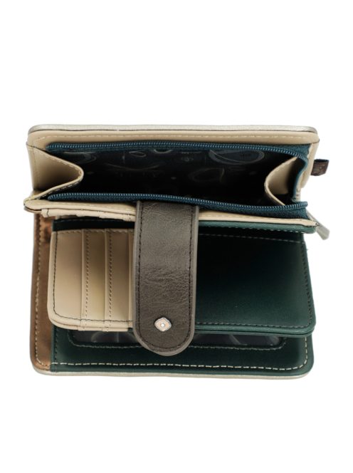 ANEKKE közepes pénztárca sok kártyatartós REAL