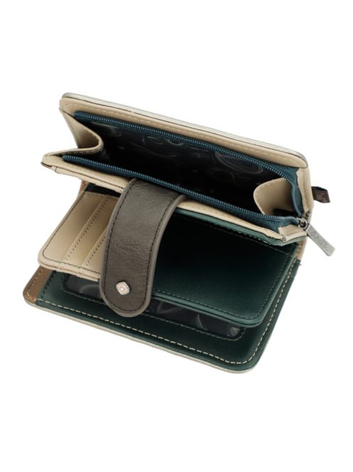 ANEKKE közepes pénztárca sok kártyatartós REAL