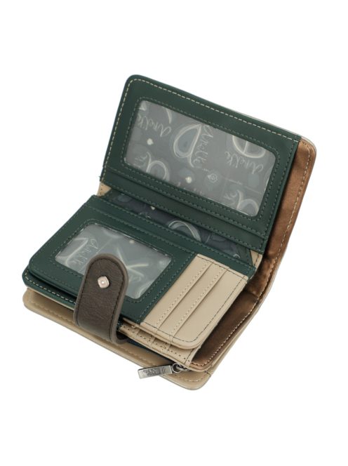 ANEKKE közepes pénztárca sok kártyatartós REAL