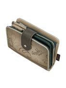 ANEKKE közepes pénztárca sok kártyatartós REAL