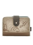 ANEKKE közepes pénztárca sok kártyatartós REAL