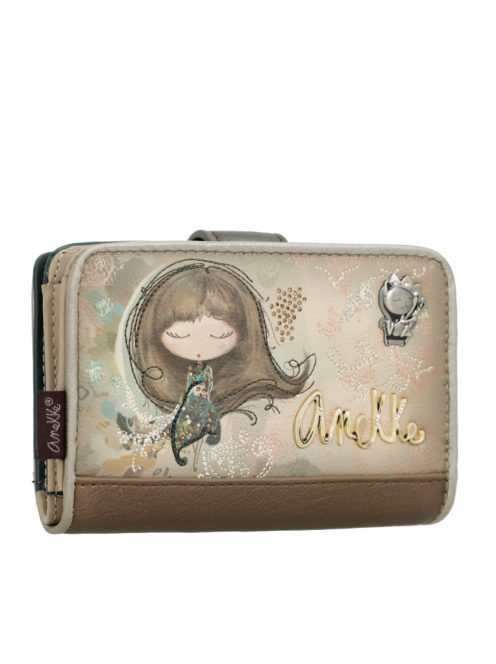 ANEKKE közepes pénztárca sok kártyatartós REAL