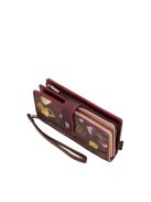 Anekke sok kártyatartós hosszú pénztárca Evolúció bordó