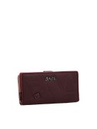 Anekke sok kártyatartós hosszú pénztárca Evolúció bordó