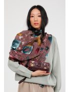 Anekke sok kártyatartós hosszú pénztárca Evolúció bordó