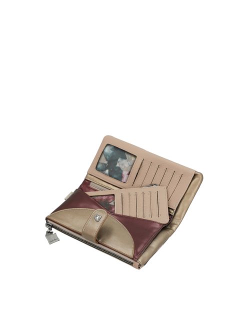 Anekke sok kártyatartós hosszú pénztárca plusz irattartóval Evolúció