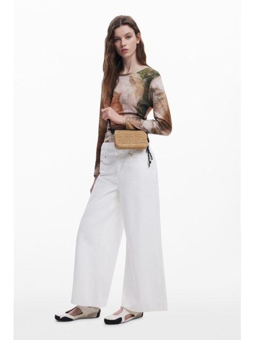 MONE_HALF LOGO RAFFIA JULIA